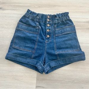 Sezane Ellis Shorts in Denim Size 36